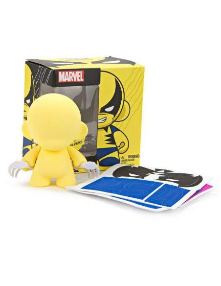 Kidrobot Munny 7" Marvel Munny Wolverine DIY Vinyl