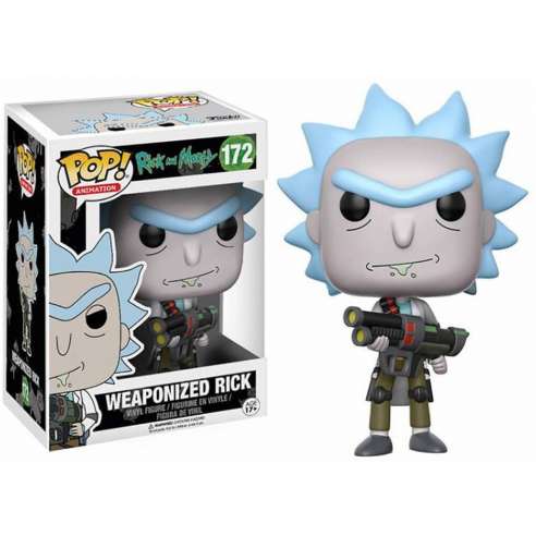 Figura Funko Pop Rick & Morty Weaponized Rick