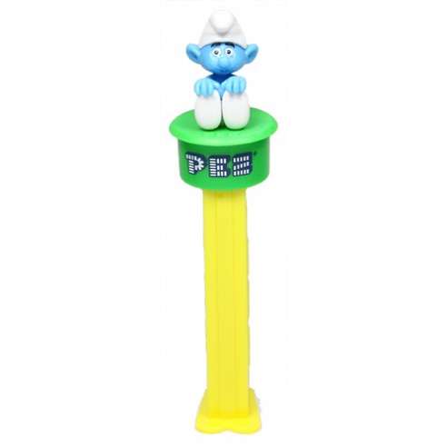 Click and Play Pitufo Dispensador Caramelos pez