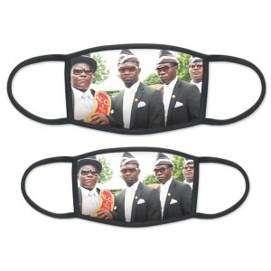 Mascarilla Facial Coffin Dance