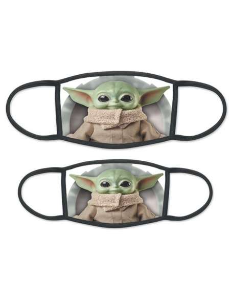Mascarilla Facial Baby Yoda