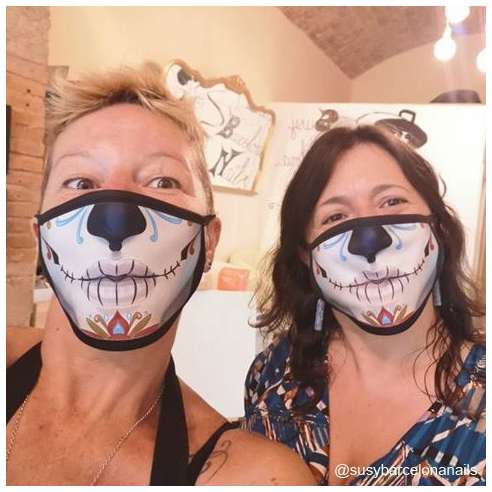 Mascarilla Catrina Mexicana