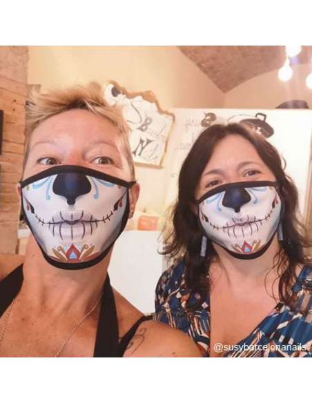 Mascarilla Catrina Mexicana