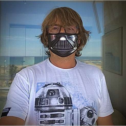 Mascarilla Facial Darth Vader