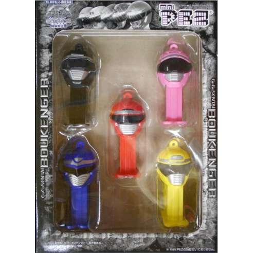 Boukenger Set Mini Dispensadores Pez