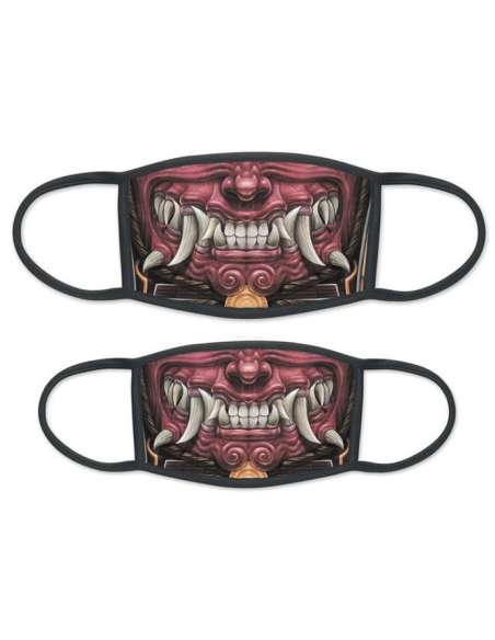 Mascarilla Facial Oni Samurai