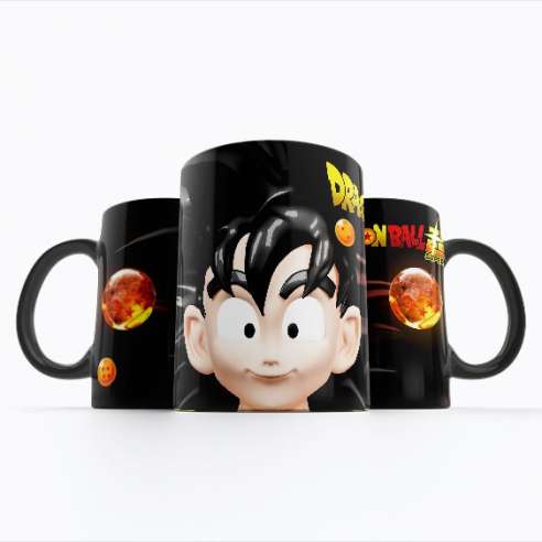 Taza Dragon Ball Goku Face