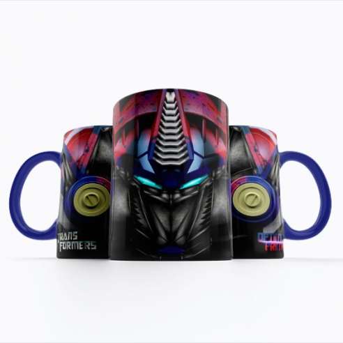 Taza Transformers Optimus Prime