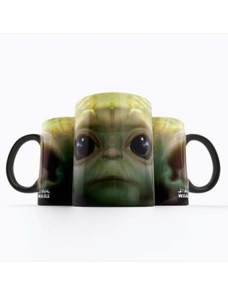 Taza Baby Yoda Face
