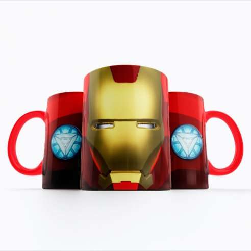 Taza Iron Man Helmet