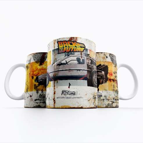 Taza Retro Regreso al Futuro