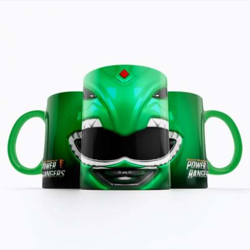 Taza Power Rangers Verde