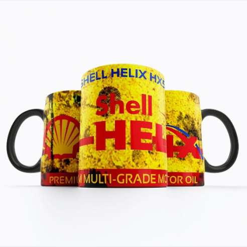 Taza Shell Helix Oil