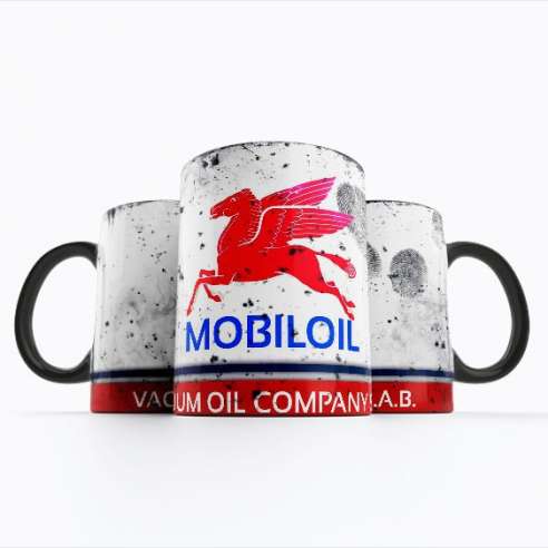 Taza Mobiloil Oil