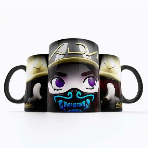 Taza LOL League of Legends Akali