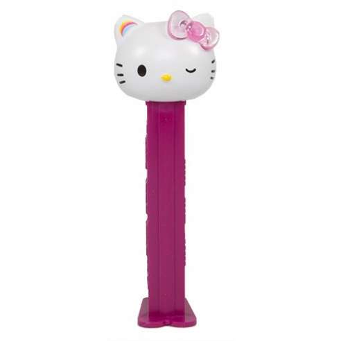 Dispensador Caramelos Pez Hello Kitty Rainbow