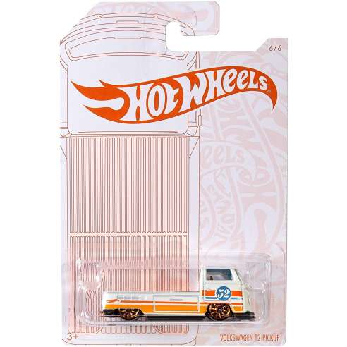 Hot Wheels Pearl and Chrome Volkswagen T2 Pickup