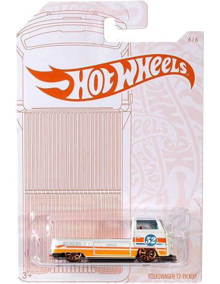 Hot Wheels Pearl and Chrome Volkswagen T2 Pickup