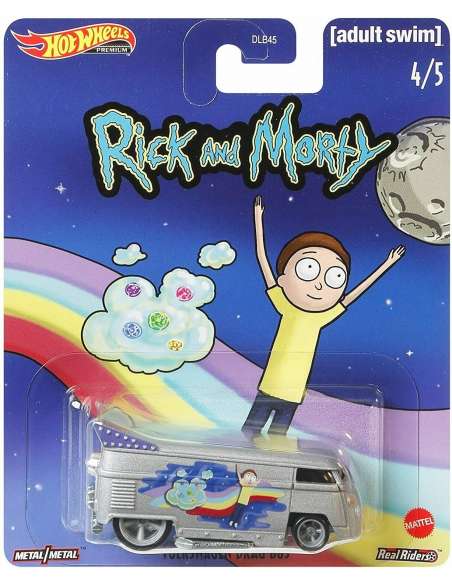 Hot Wheels Rick and Morty Volkswagen Drag Bus