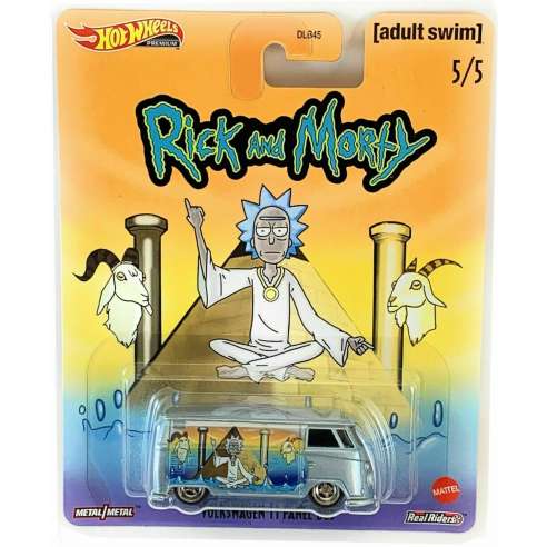 Hot Wheels Rick and Morty Volkswagen T1 Panel Bus