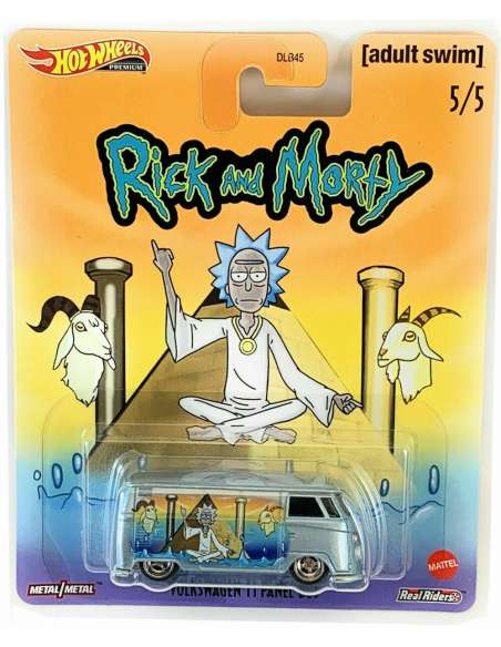 Hot Wheels Rick and Morty Volkswagen T1 Panel Bus