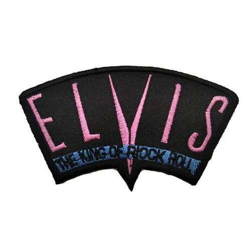 Parche Bordado Elvis The King Of Rock and Roll