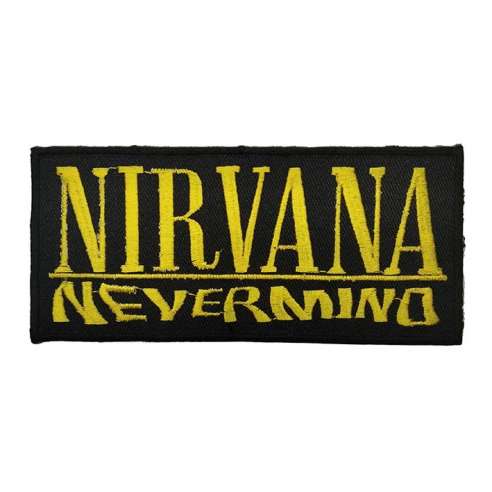 Parche Bordado Nirvana Nevermind