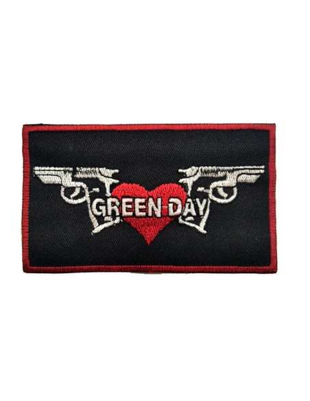 Parche Bordado Green Day Guns