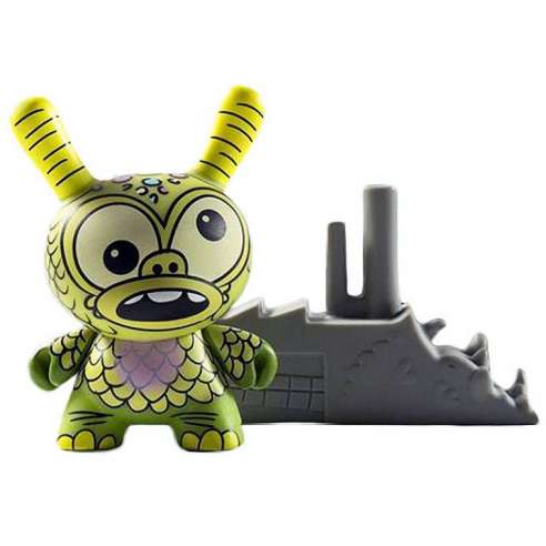 Kaiju Dunny Battle Greasebat By Kidrobot