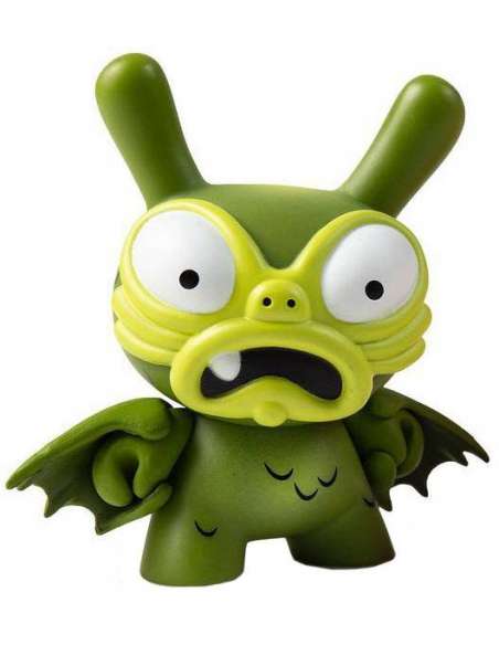 Kaiju Dunny Battle Green Baby G By Kidrobot