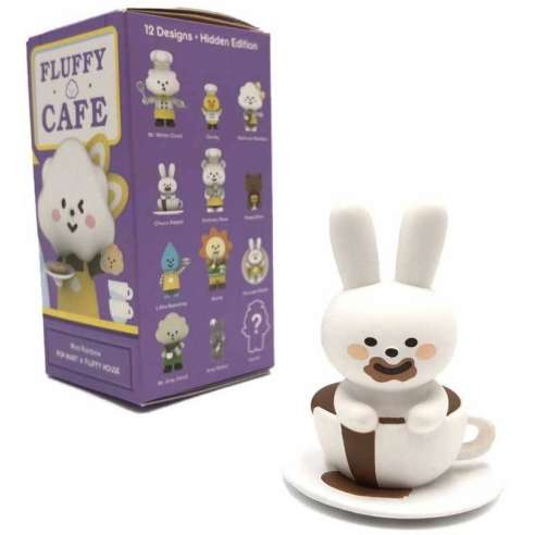 Fluffy House Mr. White Cloud Fluffy Café Choco Rabbit