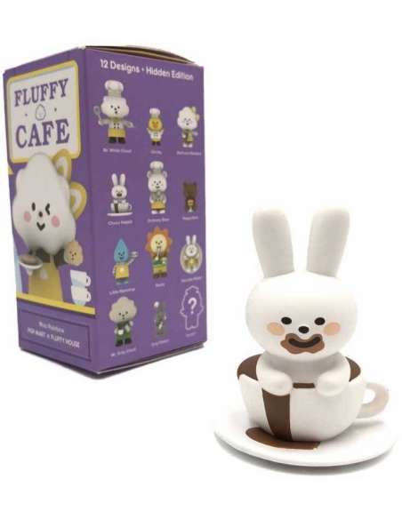 Fluffy House Mr. White Cloud Fluffy Café Choco Rabbit