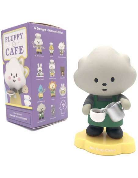 Fluffy House Mr. White Cloud Fluffy Café Mr Grey Cloud