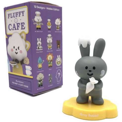 Fluffy House Mr. White Cloud Fluffy Café Mr Gray Rabbit