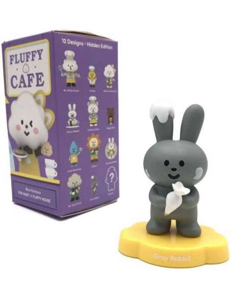 Fluffy House Mr. White Cloud Fluffy Café Mr Gray Rabbit