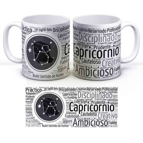 Taza Zodiaco Horóscopo Capricornio