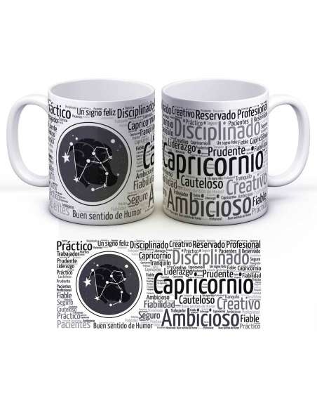 Taza Zodiaco Horóscopo Capricornio