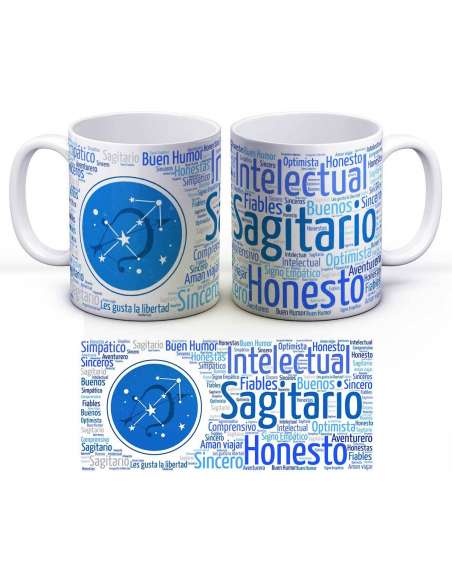 Taza Zodiaco Horóscopo Sagitario