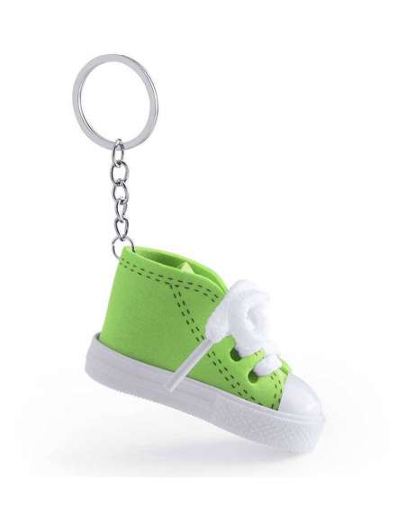 Llavero Zapatilla Tipo Converse Verde