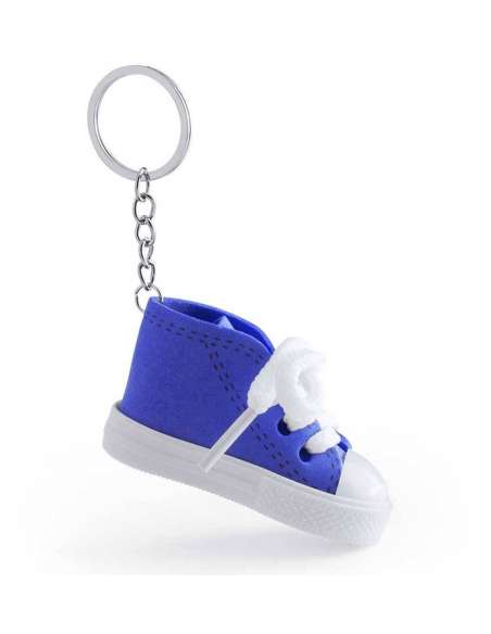 Llavero Zapatilla Tipo Converse Azul