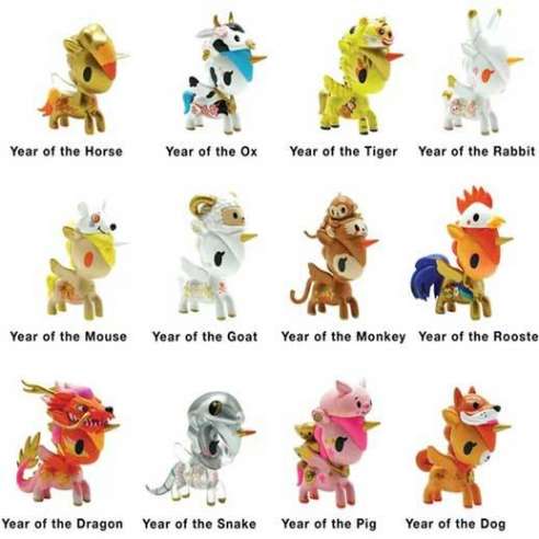 Calendar Lunar Unicorno by Tokidoki