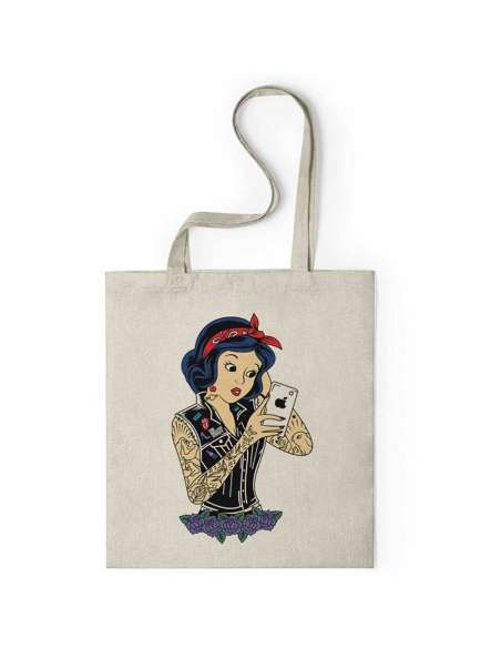 Bolsa Blancanieves Tatuada Princesas Rockeras