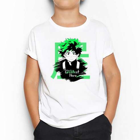 Camiseta My Hero Academia Izuku Infantil