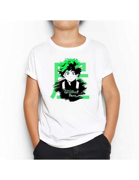 Camiseta My Hero Academia Izuku Infantil