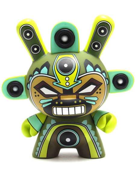 Azteca Series 2 Dunny Series - Mini God by Marca27