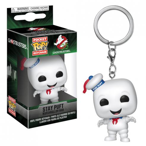 Llavero Cazafantasmas Stay Puft Pocket Funko Pop