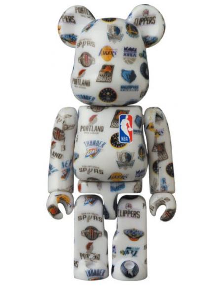 Bearbrick 100% Hero NBA Western Conference Series 42