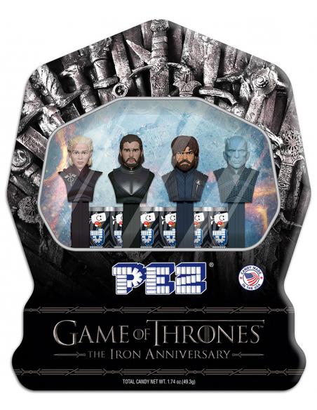 Caramelos Pez Juego de Tronos Set en Caja Metálica