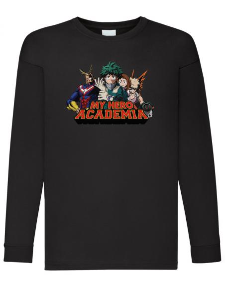 Camiseta My Hero Academia Manga Larga