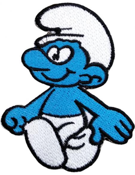 Parche Bordado Pitufo